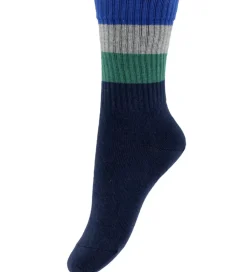 Strømper - Wide Stripes - June Bug|Melton Sale