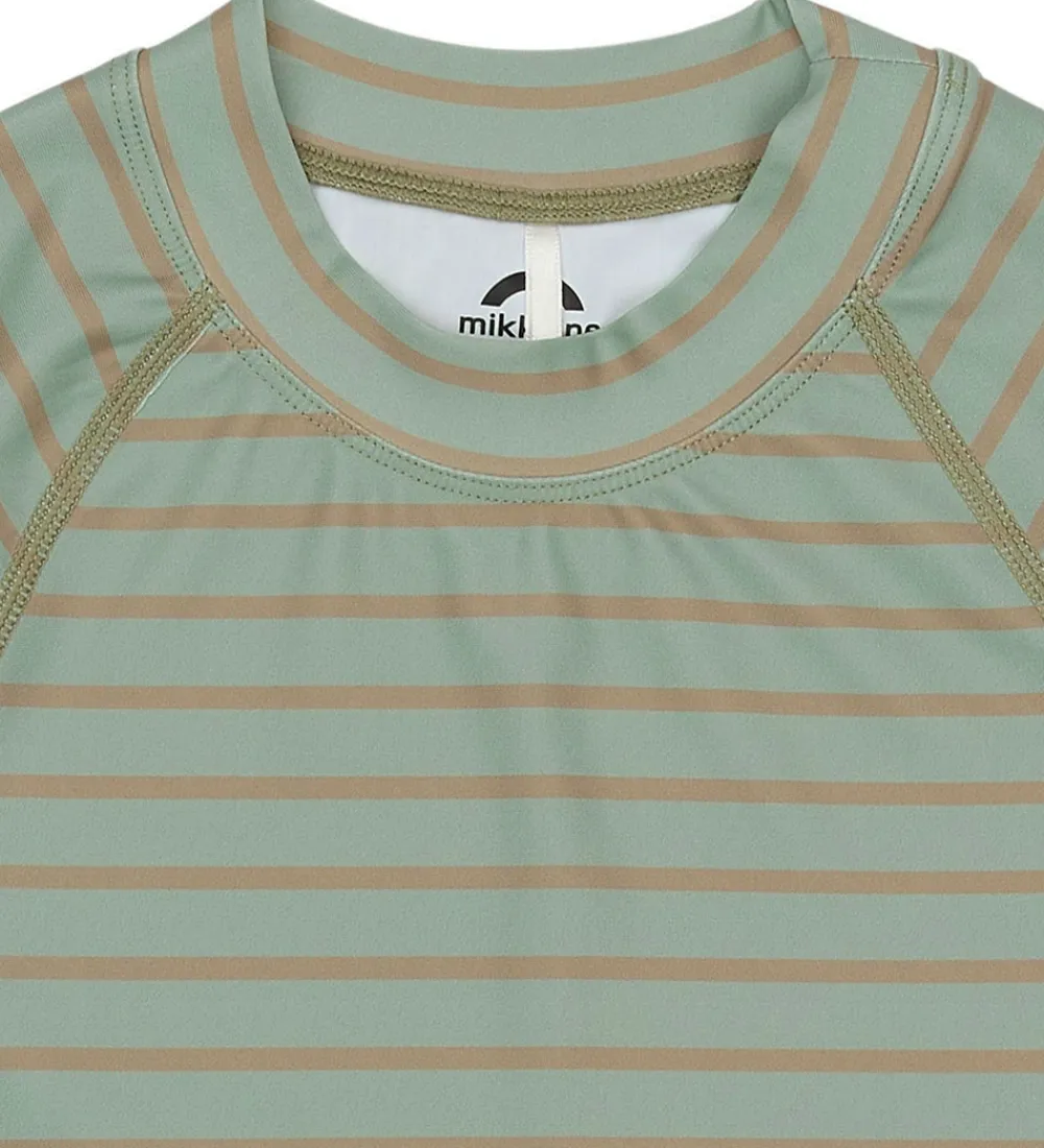Badebluse - UV50+ - Green Bay m. Striber|Mikk-Line Sale