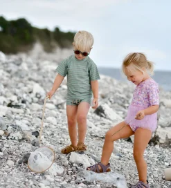 Badebluse - UV50+ - Green Bay m. Striber|Mikk-Line Sale