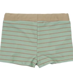 Badebukser - UV50+ - Green Bay m. Striber|Mikk-Line Discount