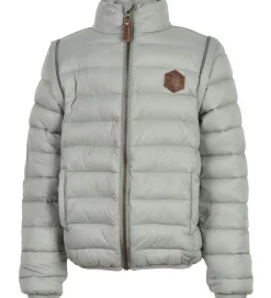 Dynejakke/Vest - 2-i-1 - Neutral Gray|Mikk-Line Online