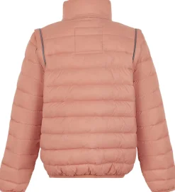 Dynejakke/Vest - 2-i-1 - Tawny Brown|Mikk-Line Hot