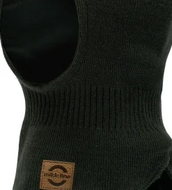 Elefanthue - Strik - Uld/Akryl - 2-lags - Darkest Spro|Mikk-Line Outlet