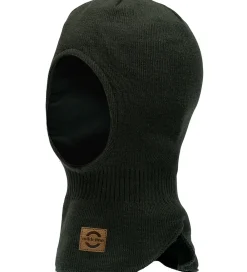 Elefanthue - Strik - Uld/Akryl - 2-lags - Darkest Spro|Mikk-Line Outlet