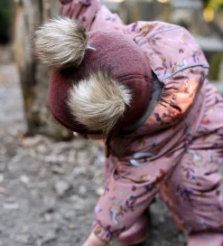 Elefanthue - Uld - 1-lags - Rum Raisin m. Kvaste|Mikk-Line Sale