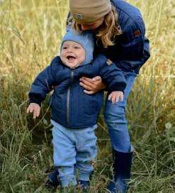 Fleece Bukser - Faded Denim Melange|Mikk-Line Hot