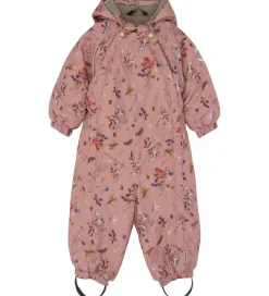 Flyverdragt - AOP Floral - Burlwood|Mikk-Line