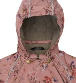 Flyverdragt - AOP Floral - Burlwood|Mikk-Line