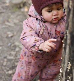 Flyverdragt - AOP Floral - Burlwood|Mikk-Line