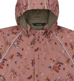 Flyverdragt - Floral - Burlwood m. Print|Mikk-Line Best