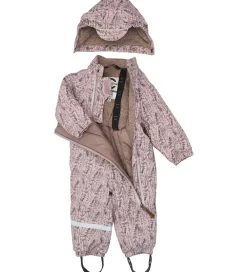 Flyverdragt - PU - Recycled - AOP - Cloud Gray|Mikk-Line