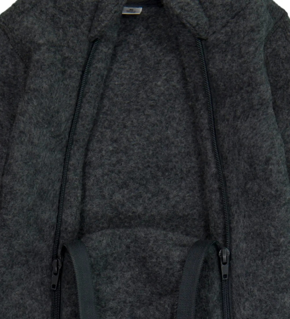 Køredragt - Uld - Anthracite Melange|Mikk-Line Clearance