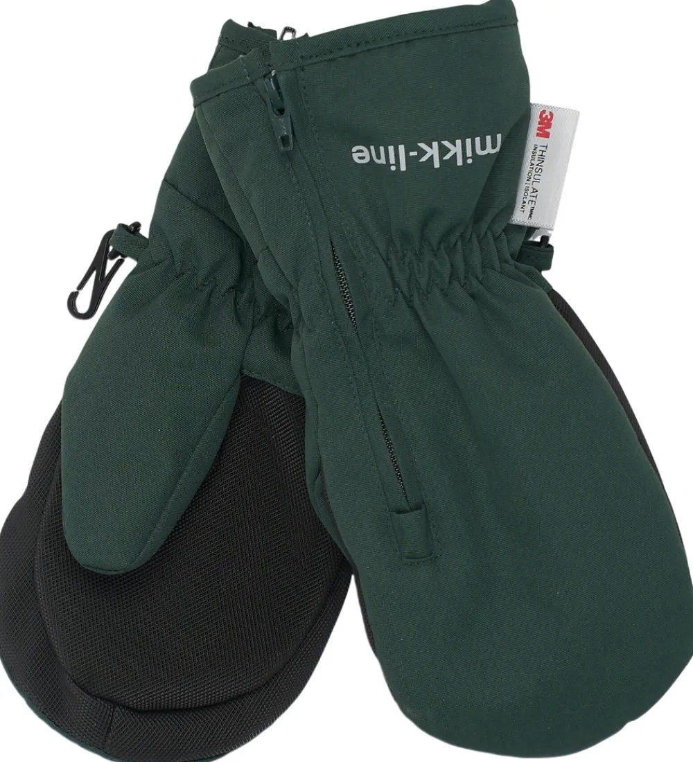 Luffer m. Fleece/Lynlås - Darkest Sprouse|Mikk-Line Discount