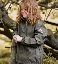 Regntøj - Recycled - PU - Dusty Olive|Mikk-Line Hot