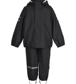 Regntøj - Recycled - PU - Black|Mikk-Line