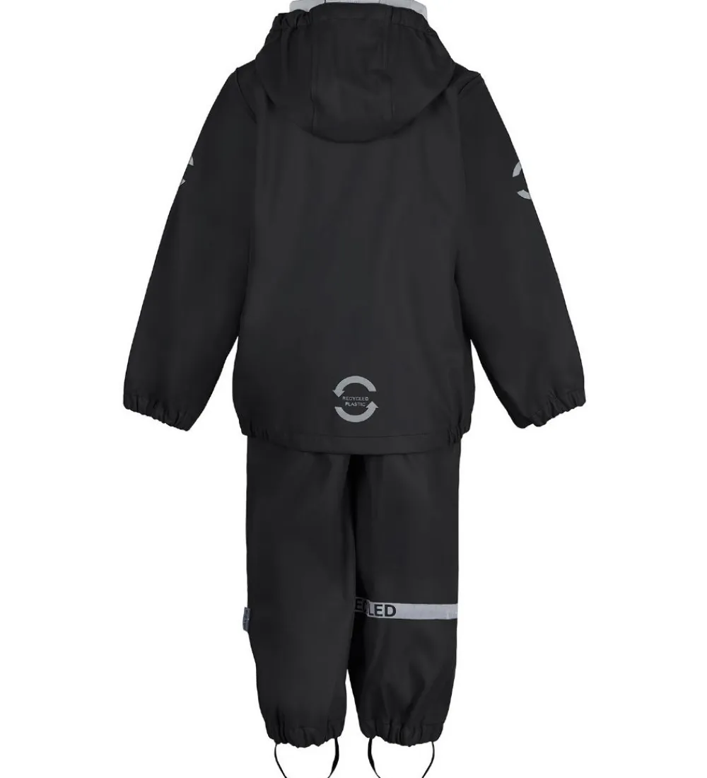 Regntøj - Recycled - PU - Black|Mikk-Line