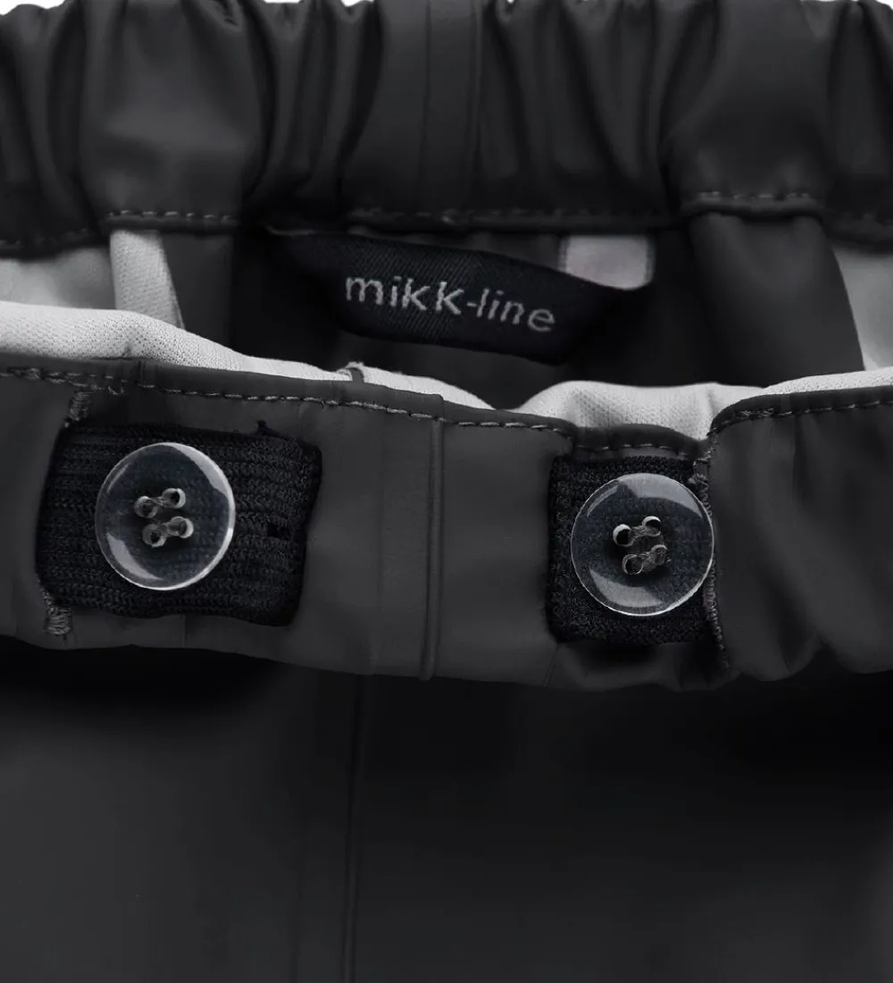 Regntøj - Recycled - PU - Black|Mikk-Line