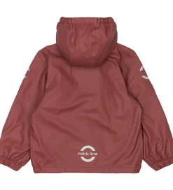 Regntøj m. Fleece/Seler - PU - Recycled - Apple Butter|Mikk-Line Outlet