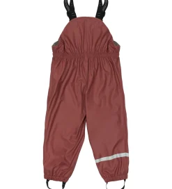 Regntøj m. Fleece/Seler - PU - Recycled - Apple Butter|Mikk-Line Outlet