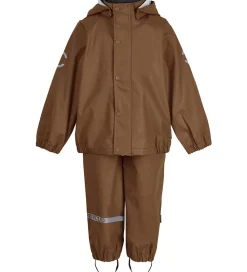 Regntøj m. Seler - PU - Recycled - Rubber|Mikk-Line New