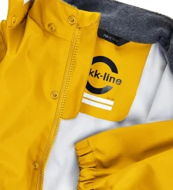 Regntøj m. Seler - PU - Recycled - Sunflower|Mikk-Line Outlet