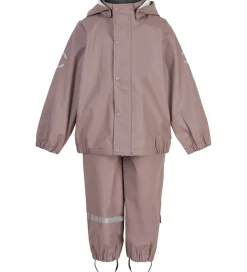 Regntøj m. Seler - PU - Recycled - Adobe Rose|Mikk-Line Best