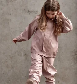 Regntøj m. Seler - PU - Recycled - Adobe Rose|Mikk-Line Best