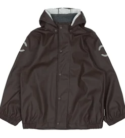 Regntøj m. Seler - PU - Raisin|Mikk-Line