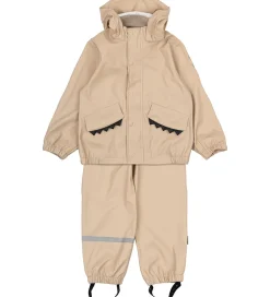 Regntøj m. Seler - PU - Animal - Doeskin|Mikk-Line Online