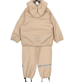 Regntøj m. Seler - PU - Animal - Doeskin|Mikk-Line Online