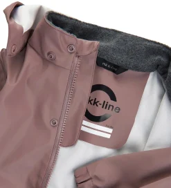 Regntøj m. Seler - PU - Recycled - Burlwood|Mikk-Line Best