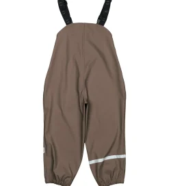 Regntøj m. Seler - PU - Chocolate Chip|Mikk-Line Outlet