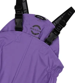 Regntøj m. Seler - PU - Deep Lavender|Mikk-Line Online