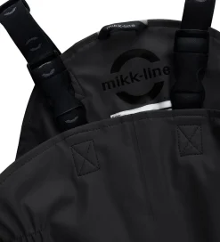 Regntøj m. Seler - PU - Recycled - Black|Mikk-Line Outlet