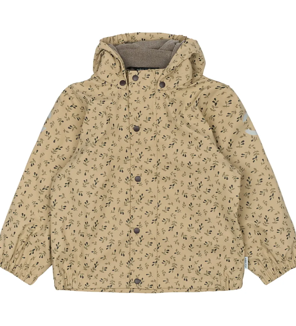 Regntøj m. Seler/Fleece - PU - Cornstalk|Mikk-Line Sale