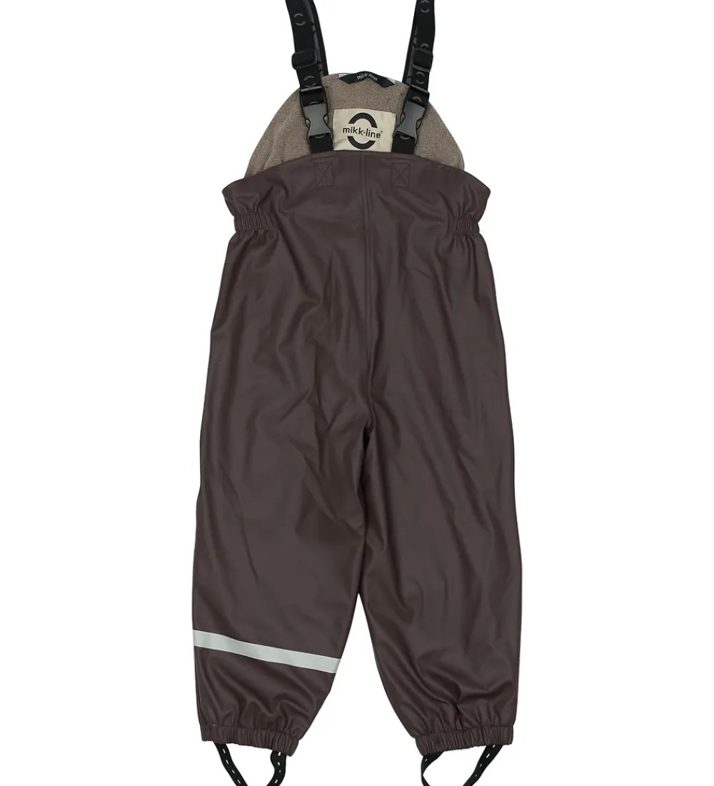 Regntøj m. Seler/Fleece - PU - Cornstalk|Mikk-Line Sale