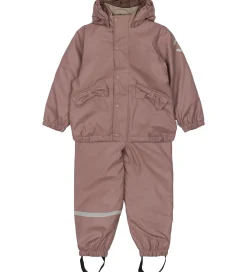 Regntøj m. Termo/Seler - PU - Twilight Mauve m. Kanin|Mikk-Line New