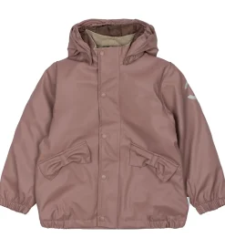 Regntøj m. Termo/Seler - PU - Twilight Mauve m. Kanin|Mikk-Line New