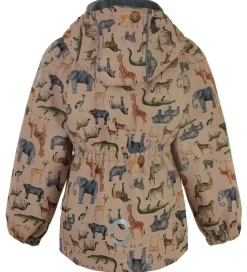 Softshelljakke m. Fleece - Recycled - Nougat m. Dyr|Mikk-Line Clearance