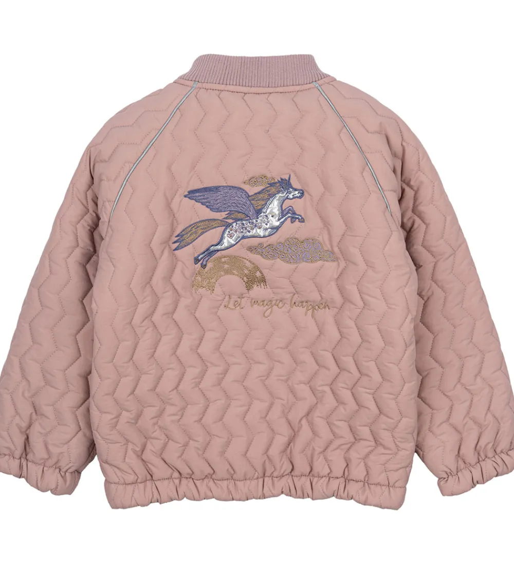 Sommerjakke - Woodrose m. Enhjørning|Mikk-Line Outlet