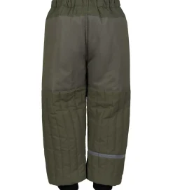 Termobukser - Duvet - Coated - Dusty Olive|Mikk-Line Sale