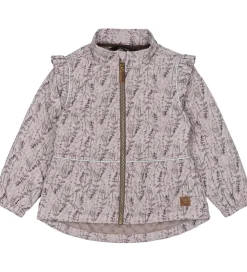 Termotøj - Cloud Gray m. Blomster/Flæser|Mikk-Line Clearance