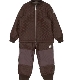 Termotøj m. Fleece - Duvet - Coated - French Roast|Mikk-Line Best