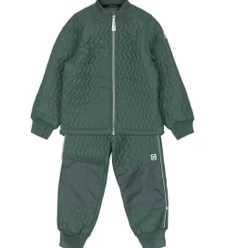 Termotøj m. Fleece - Duvet - Coated - Balsam Green|Mikk-Line