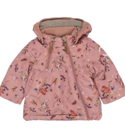 Vinterjakke - Recycled - Burlwood m. Print|Mikk-Line Clearance