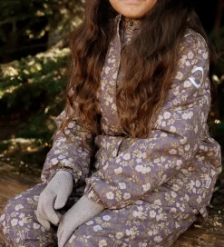 Vinterjakke - Recycled - Sparrow m. Blomster|Mikk-Line Best