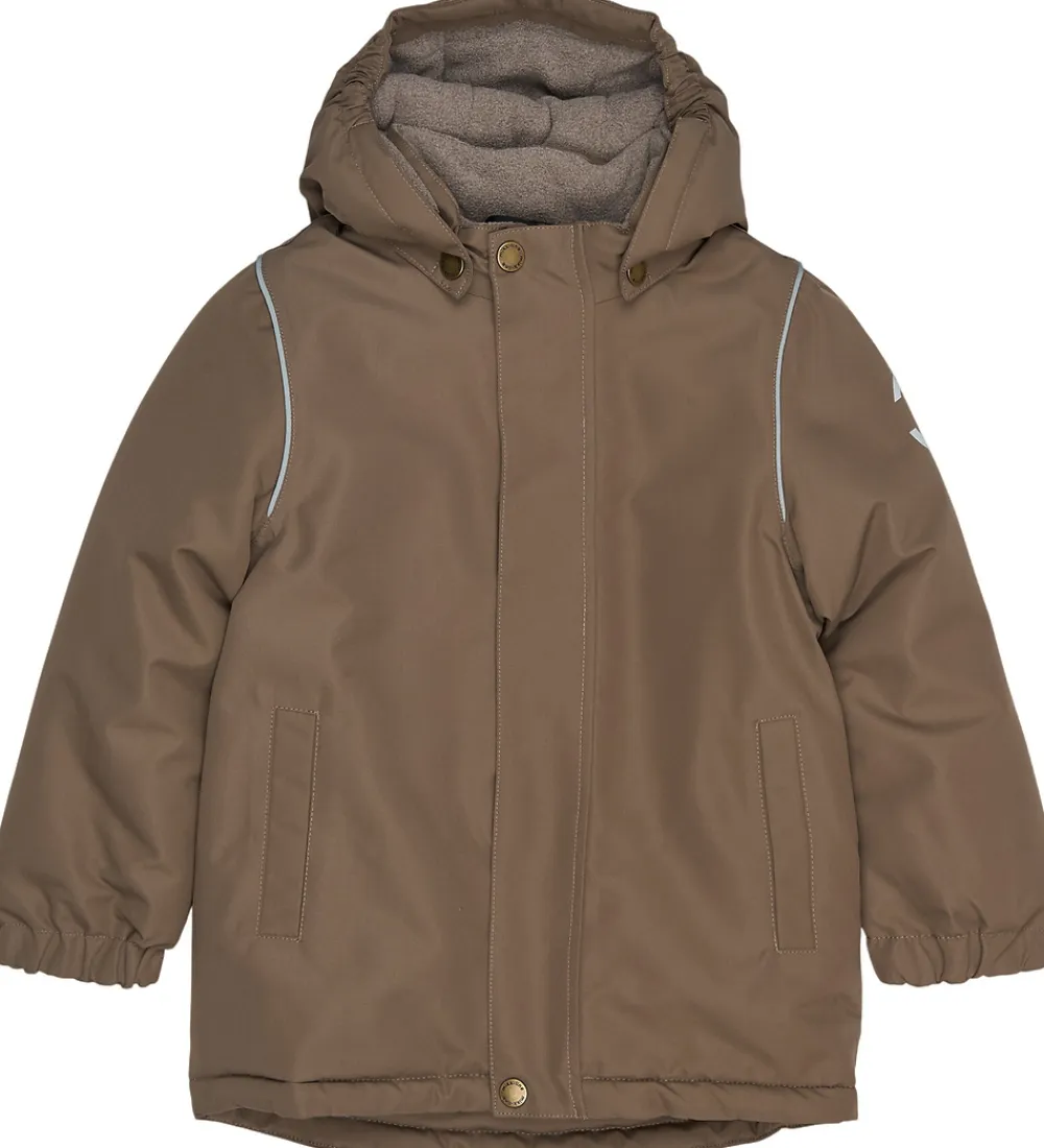 Vinterjakke - Recycled - Chocolate Chip|Mikk-Line Best