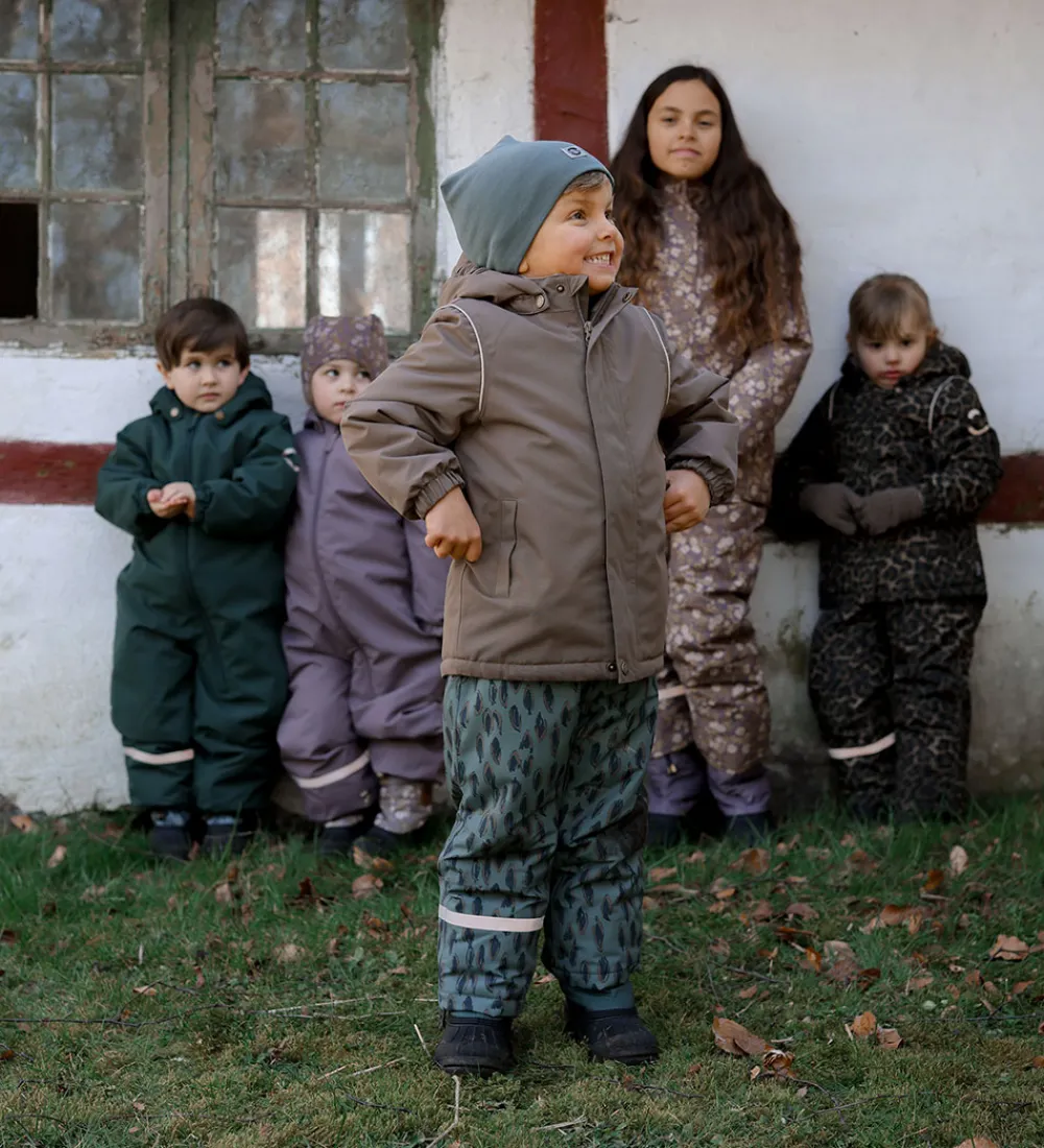 Vinterjakke - Recycled - Chocolate Chip|Mikk-Line Best