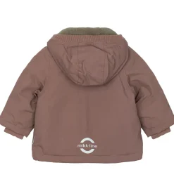 Vinterjakke - Solid - Twilight Mauve|Mikk-Line New