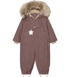 Flyverdragt - MatWisti Fleece/Fur - Chestnut Brown|Mini A Ture